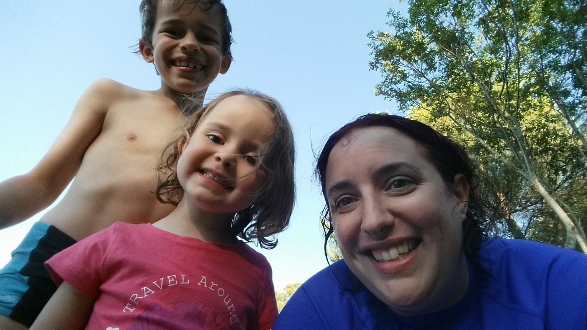 Selfie de Liam, Kali et Jess