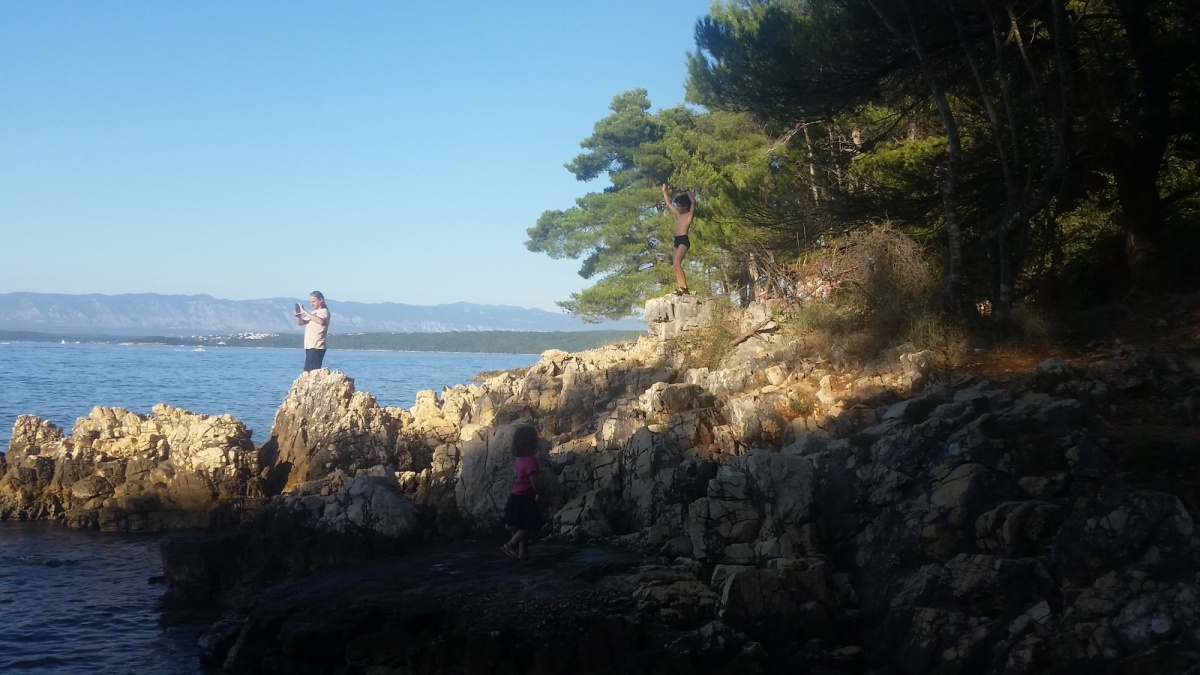 Mathieu fait sa photo panorama