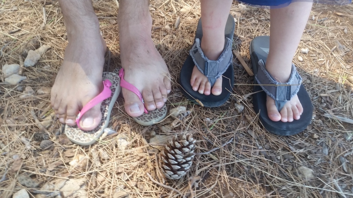 Math et Kali ont changé de chaussures