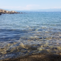 Mer claire de Croatie