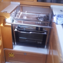 Cuisinière sur voilier