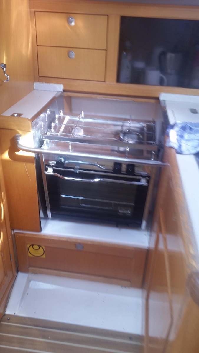Cuisinière sur voilier