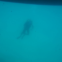 Plongeur en Croatie