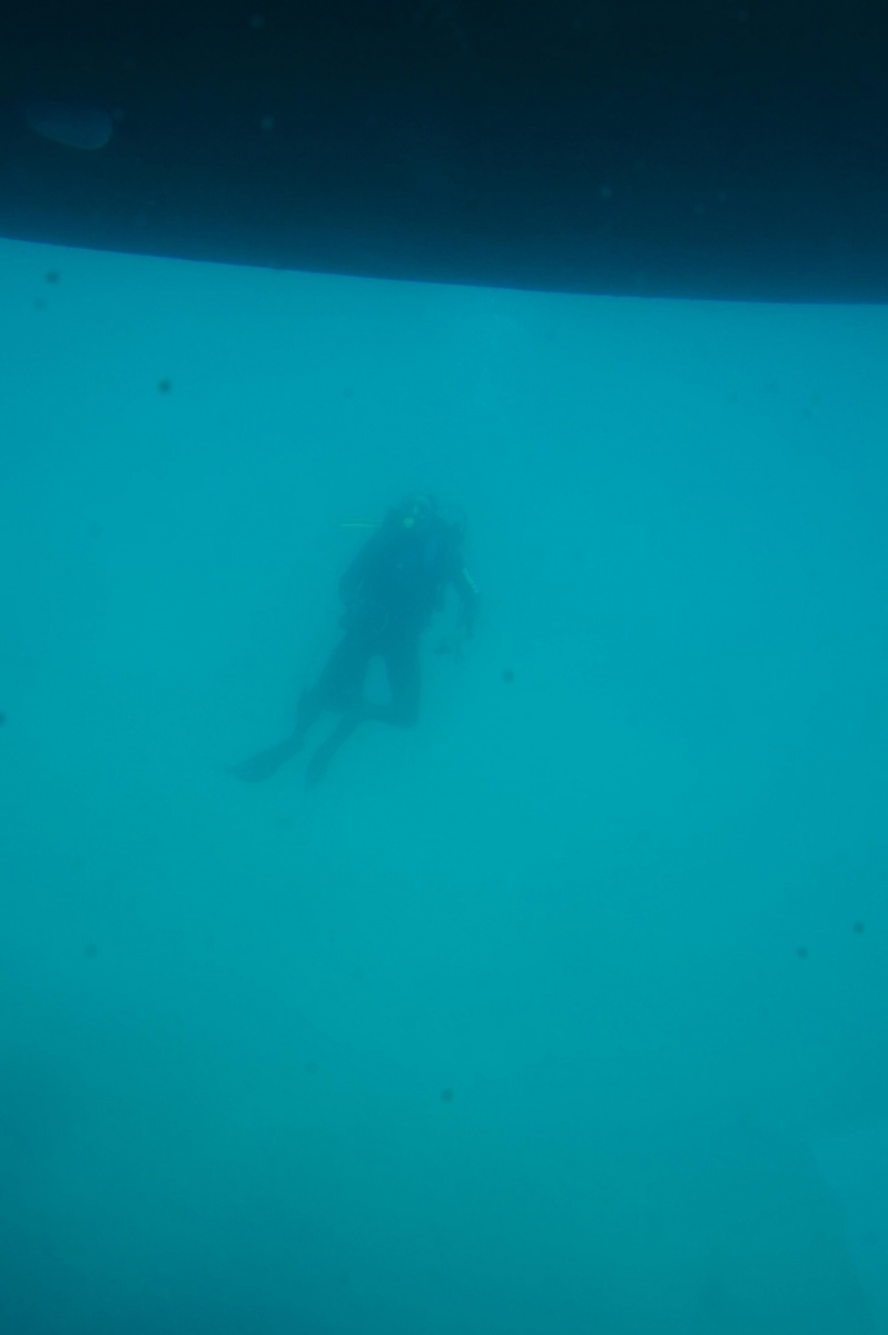 Plongeur en Croatie