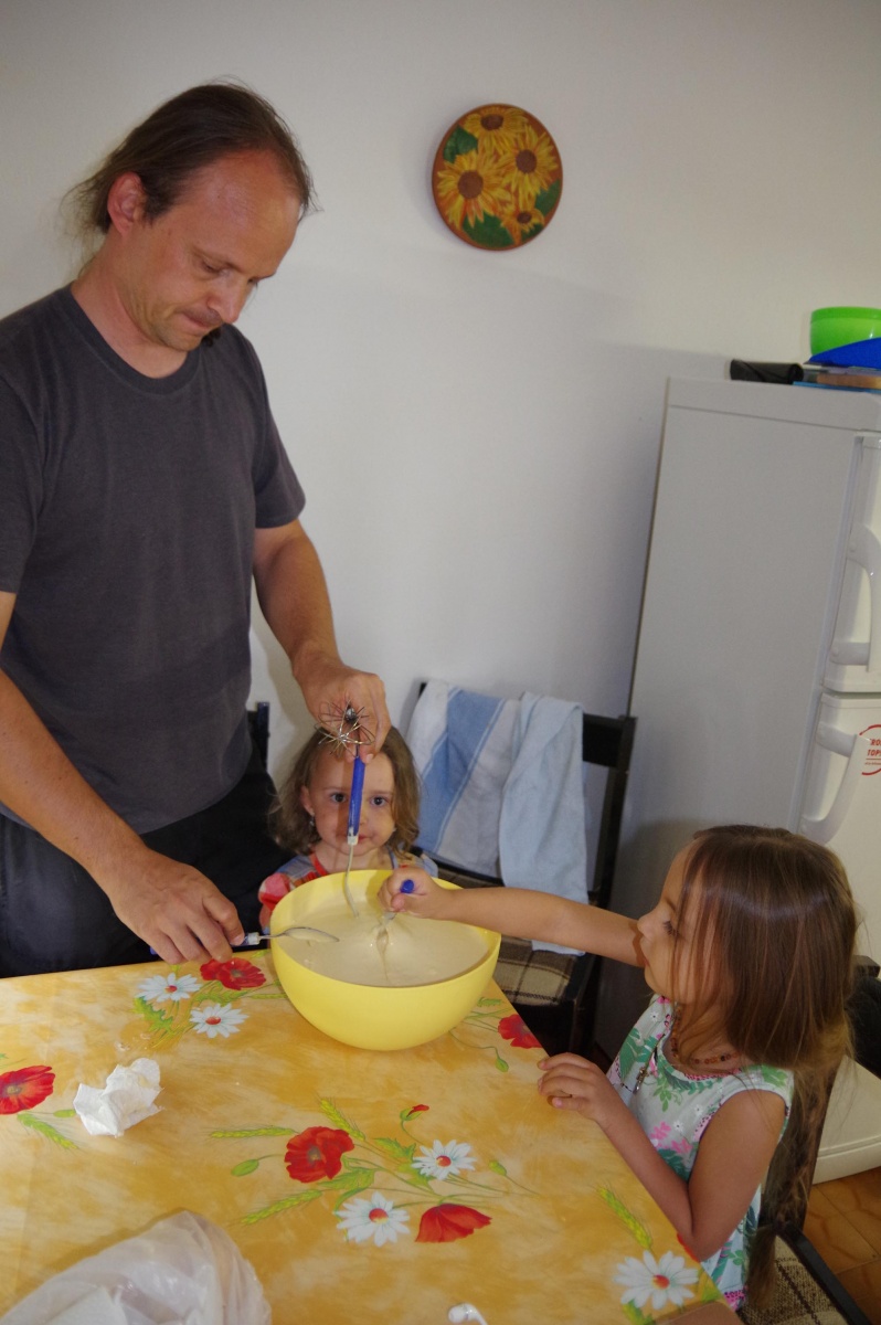 Soirée Crêpes en préparation