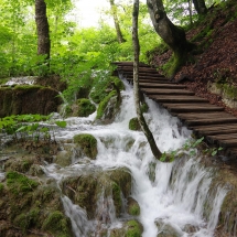 Les chutes de Plitvice en Croatie