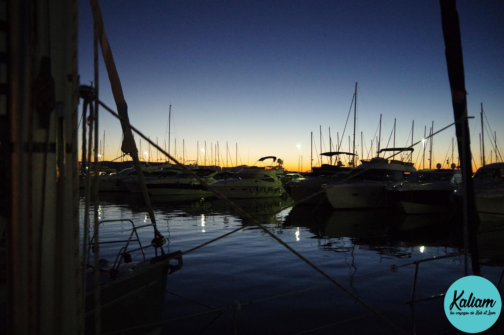 Première nuit au port