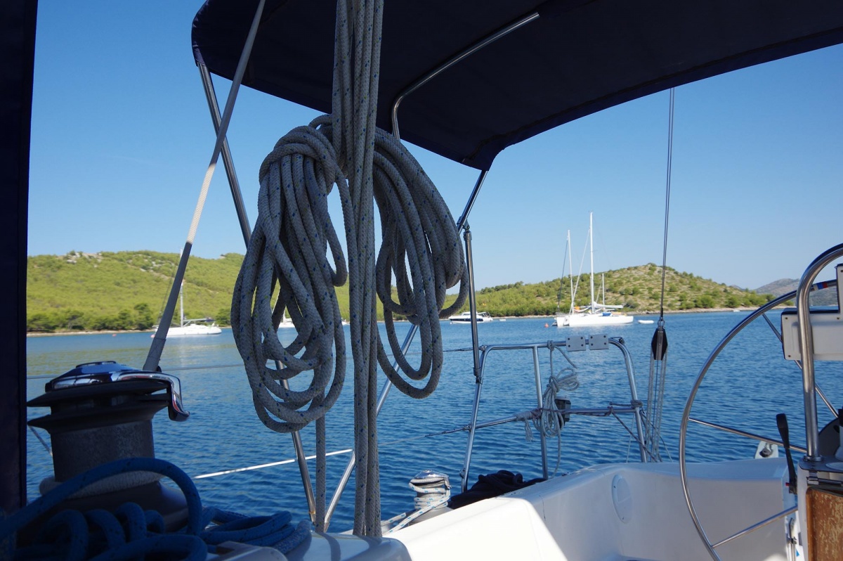 Sur sur les autres bateaux en croatie