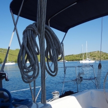 Sur sur les autres bateaux en croatie