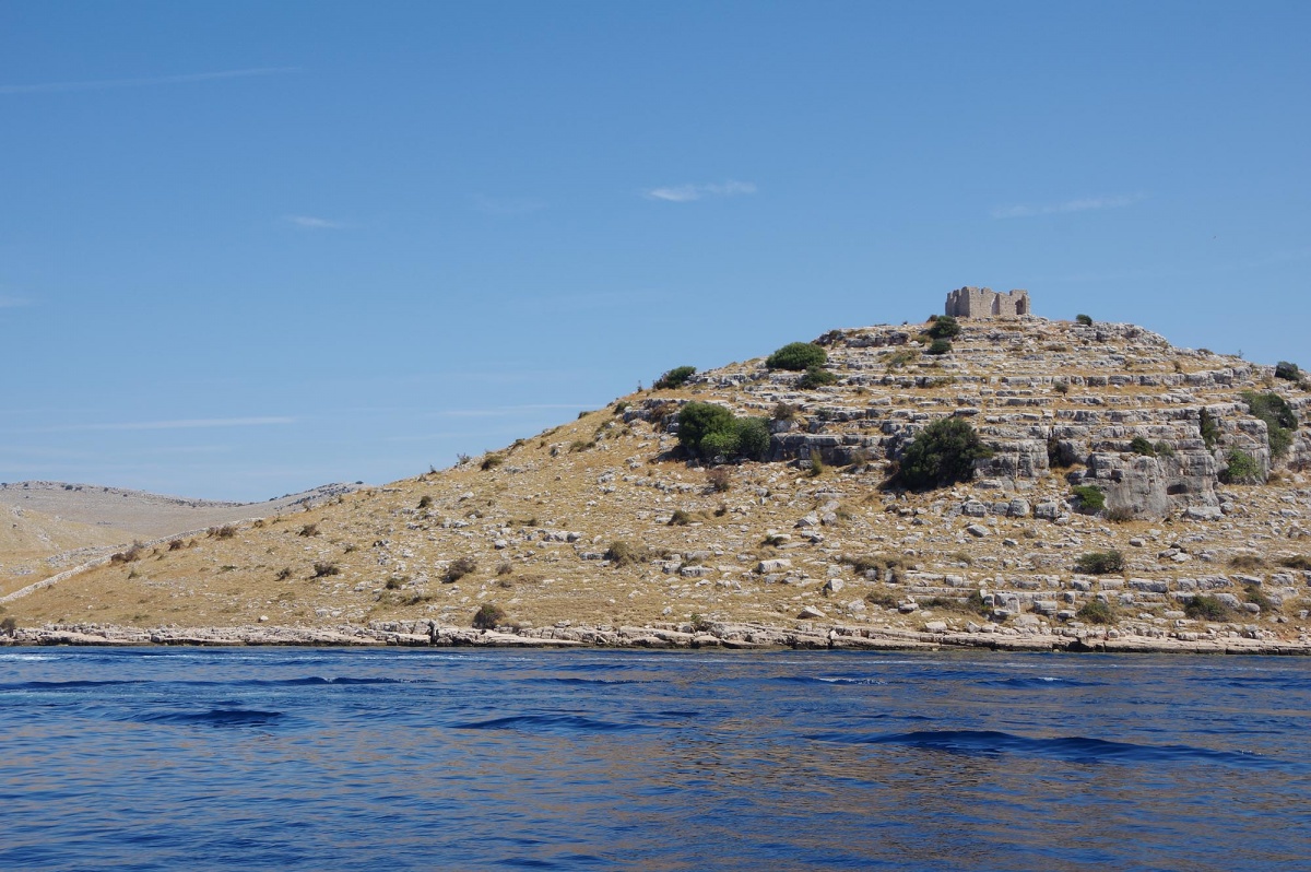Une ruine à Kornati