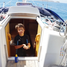 Liam prêt à plonger