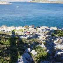 Escalade sur ile du parc de Kornati