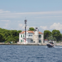 A l'entrée du canal pour aller à Sibenik