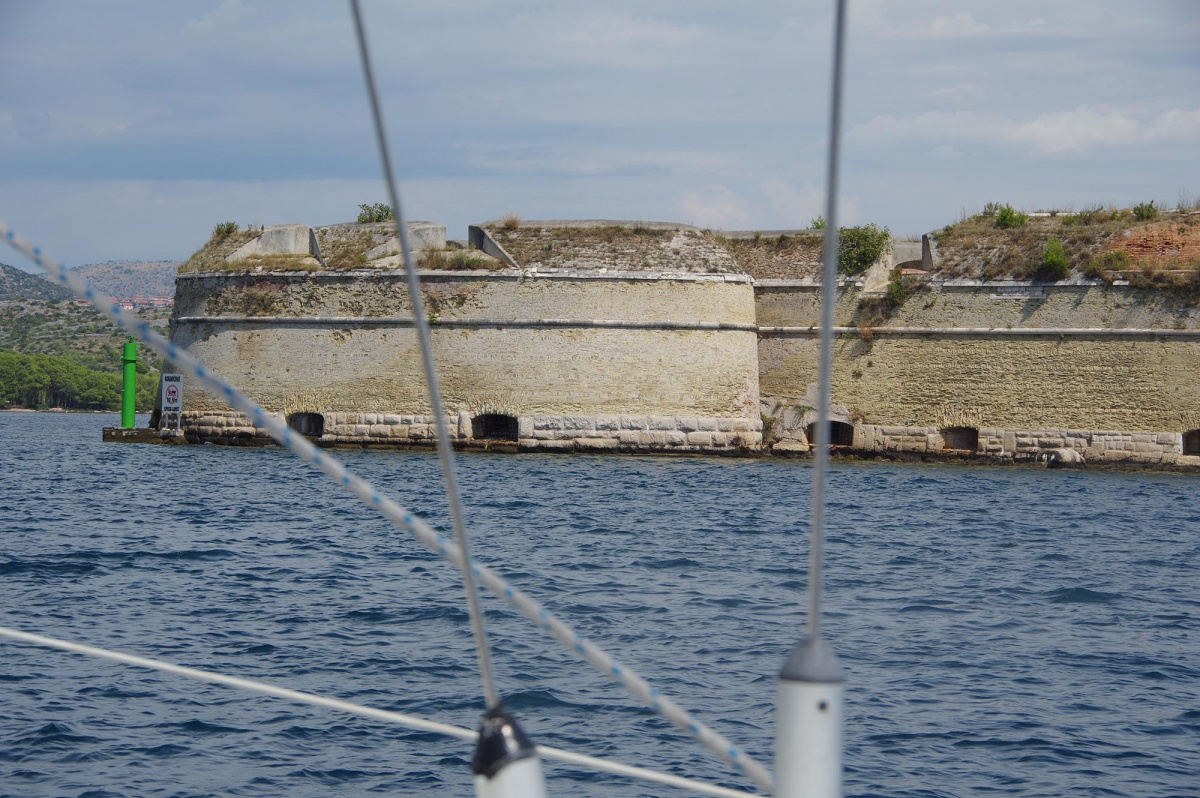 Entrée pour passer en bateau