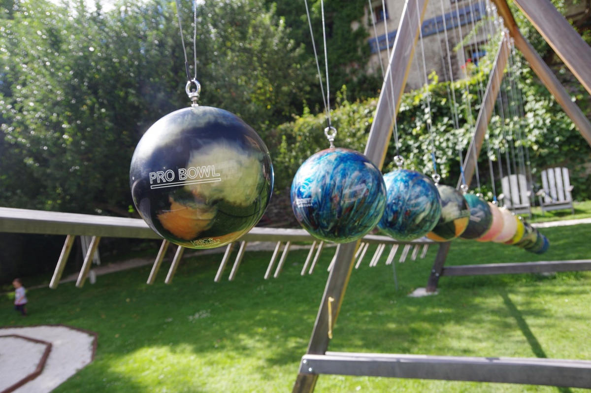 Les boules de bowling recyclés