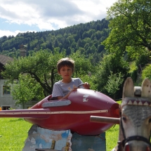 Liam sur ancien manège