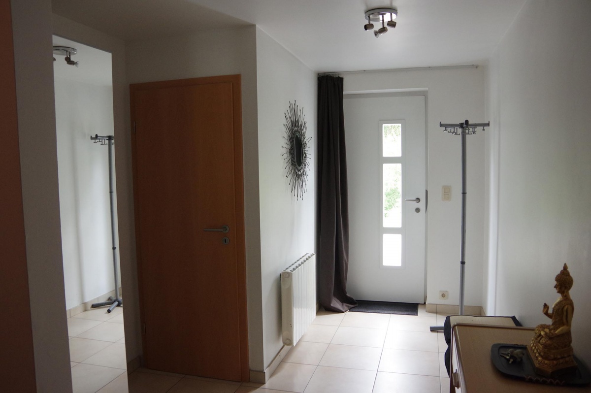 Notre entrée avec WC