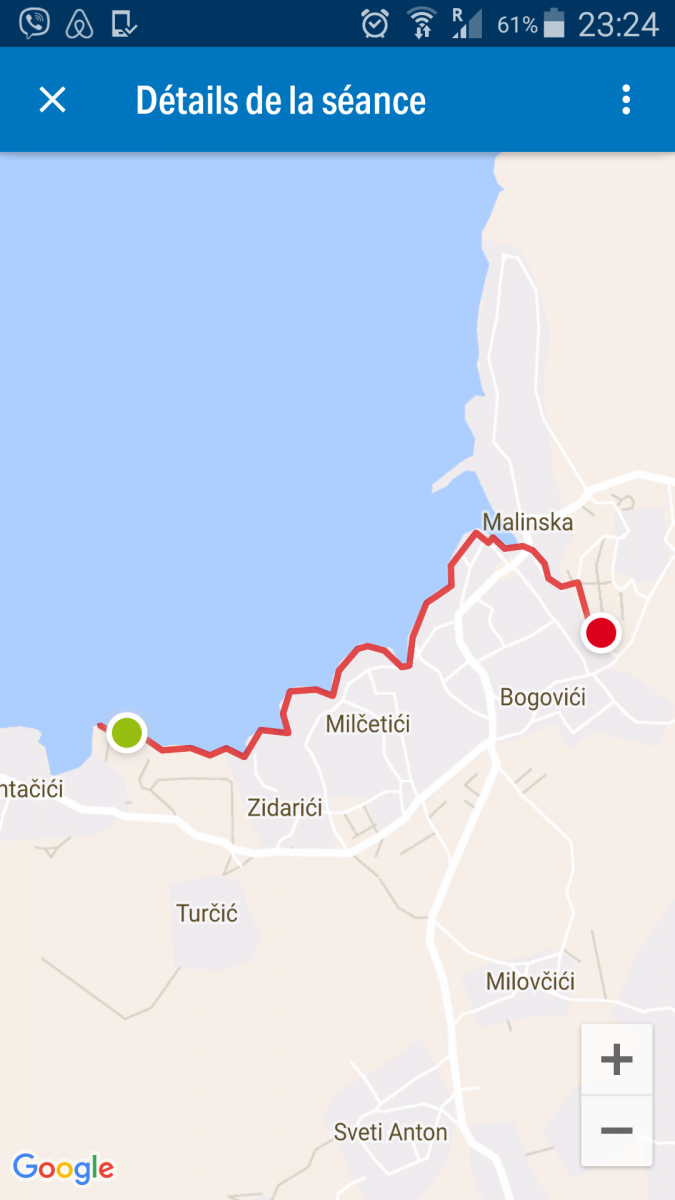 Plan de notre course