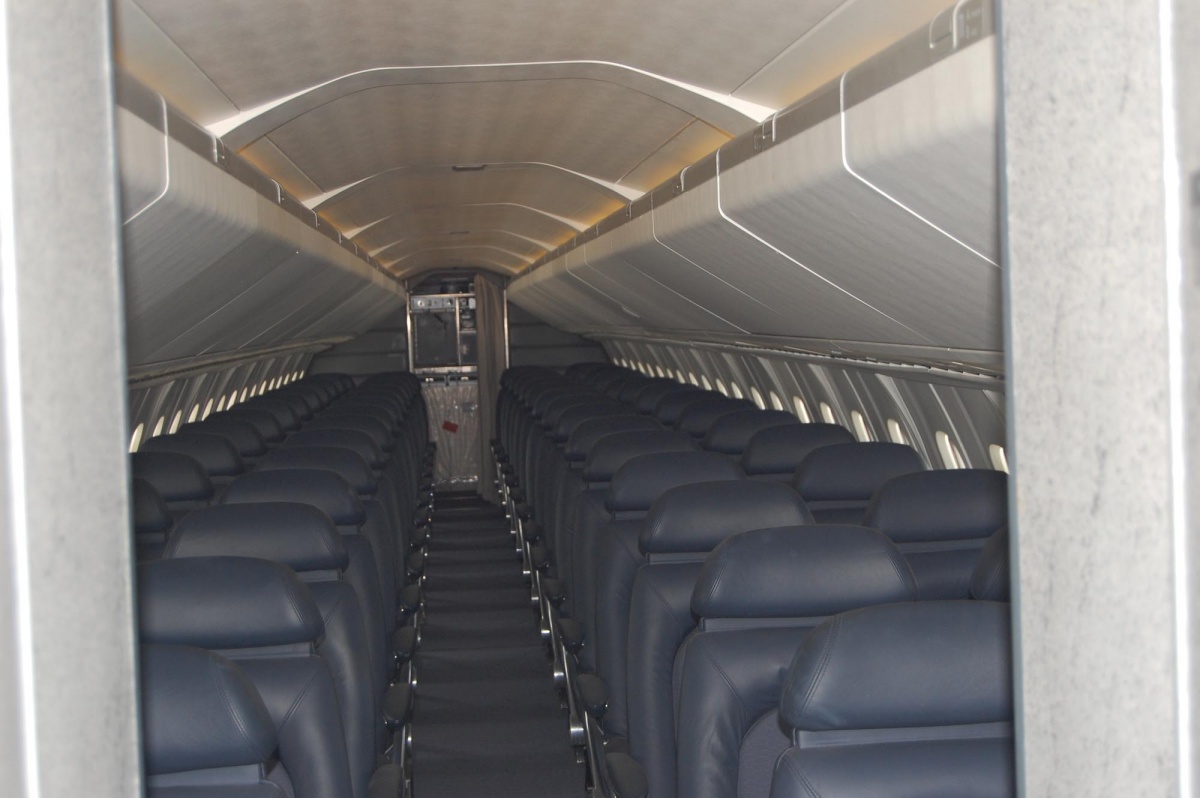 Intérieur du concorde