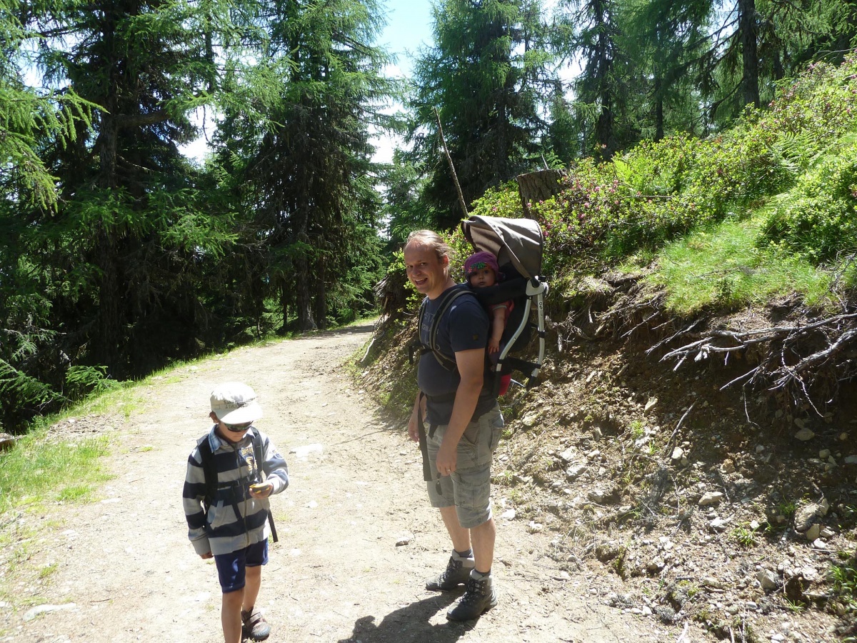 Promenade à Katschberg en Autriche