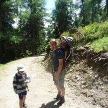 Promenade à Katschberg en Autriche