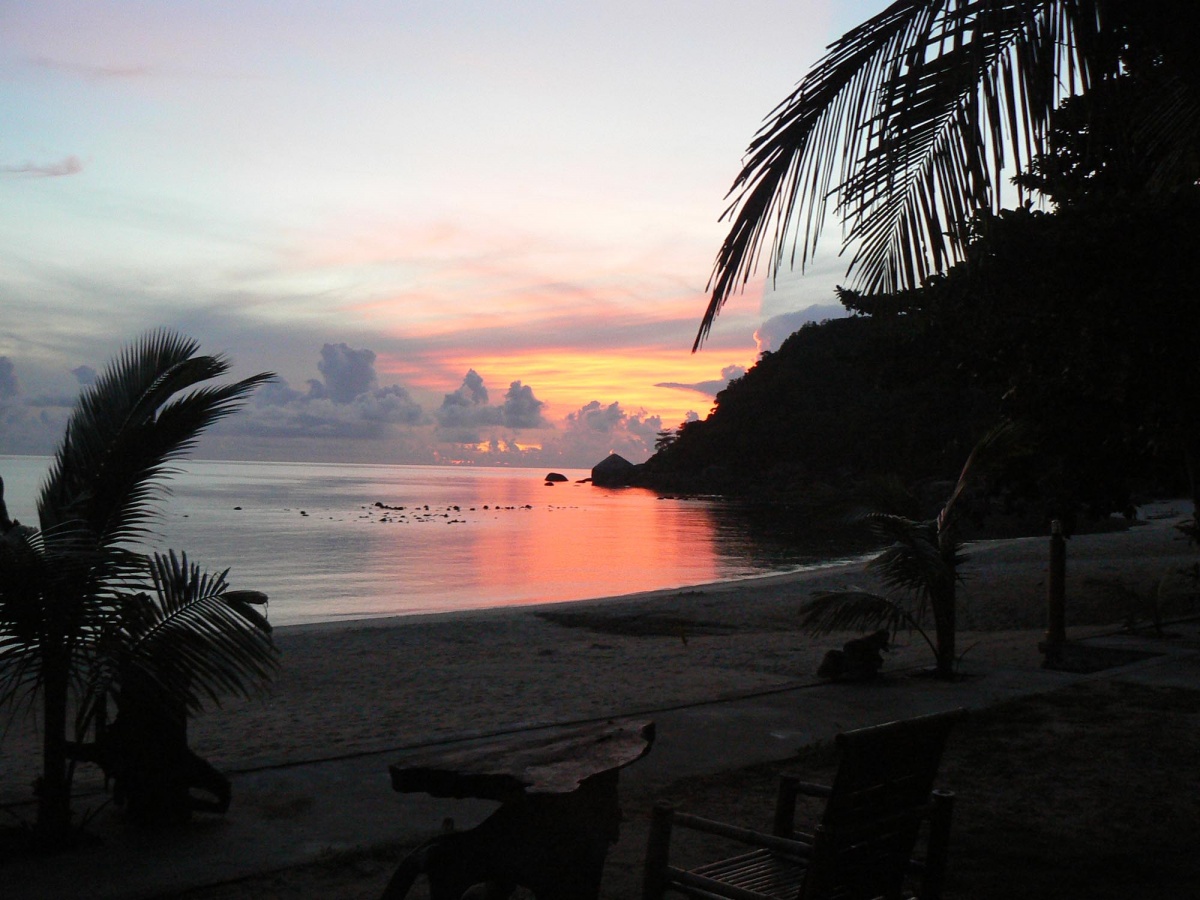 Quel beau lever de soleil à Krabi