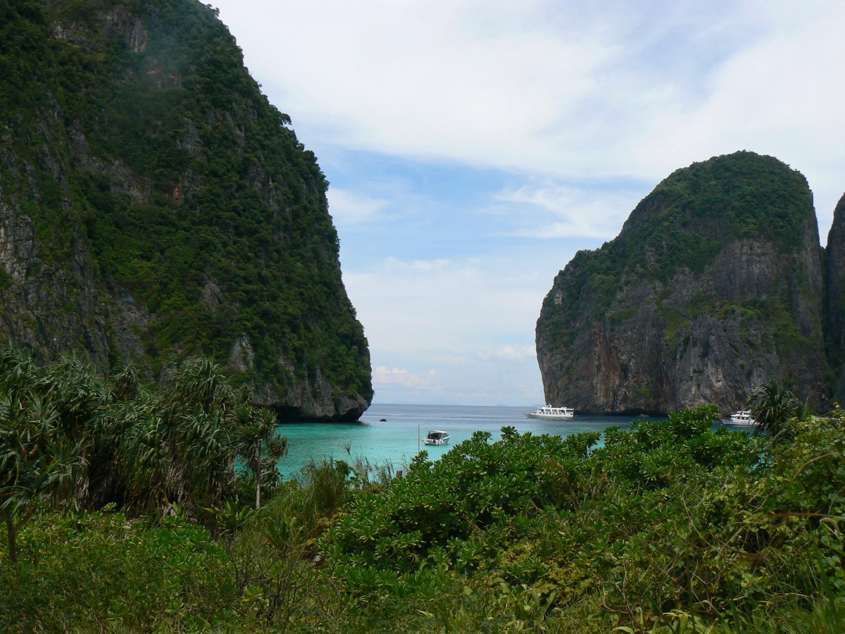 Comme je suis contente d'être venue en Thailande