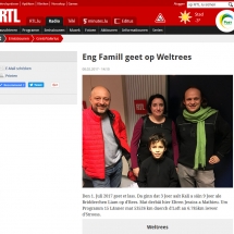 Lien sur la page web de la radio