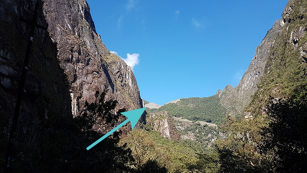 Vue d'en bas