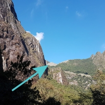 Vue d'en bas